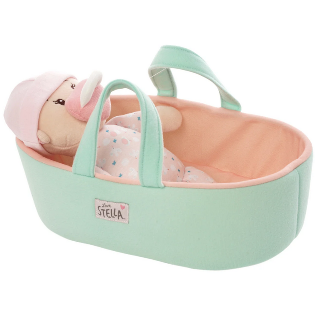 LOVE STELLA LOVE,  STELLA MY FIRST DOLL WITH BASSINET