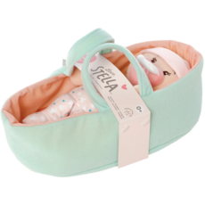 LOVE STELLA LOVE,  STELLA MY FIRST DOLL WITH BASSINET