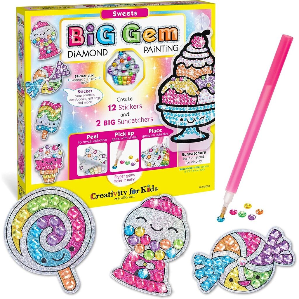 CREATIVITY FOR KIDS BIG GEM DIAMOND PAINTING