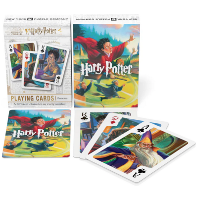NEW YORK PUZZLE CO HARRY POTTER CHARACTER PLAYING CARDS