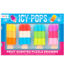 OOLY ICY POPS SCENTED PUZZLE ERASERS*