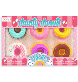 OOLY DAINTY DONUTS SCENTED ERASERS