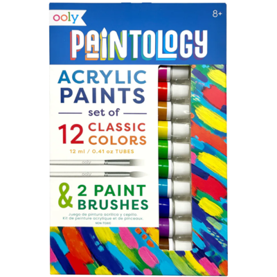 OOLY PAINTOLOGY ACRYLIC PAINT SET