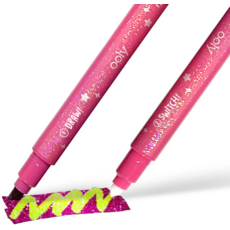 OOLY SWITCH-EROO SPARKLE GLITTERY COLOR CHANGING MARKERS