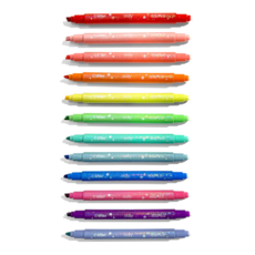 OOLY SWITCH-EROO SPARKLE GLITTERY COLOR CHANGING MARKERS