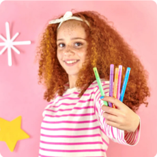 OOLY SWITCH-EROO SPARKLE GLITTERY COLOR CHANGING MARKERS