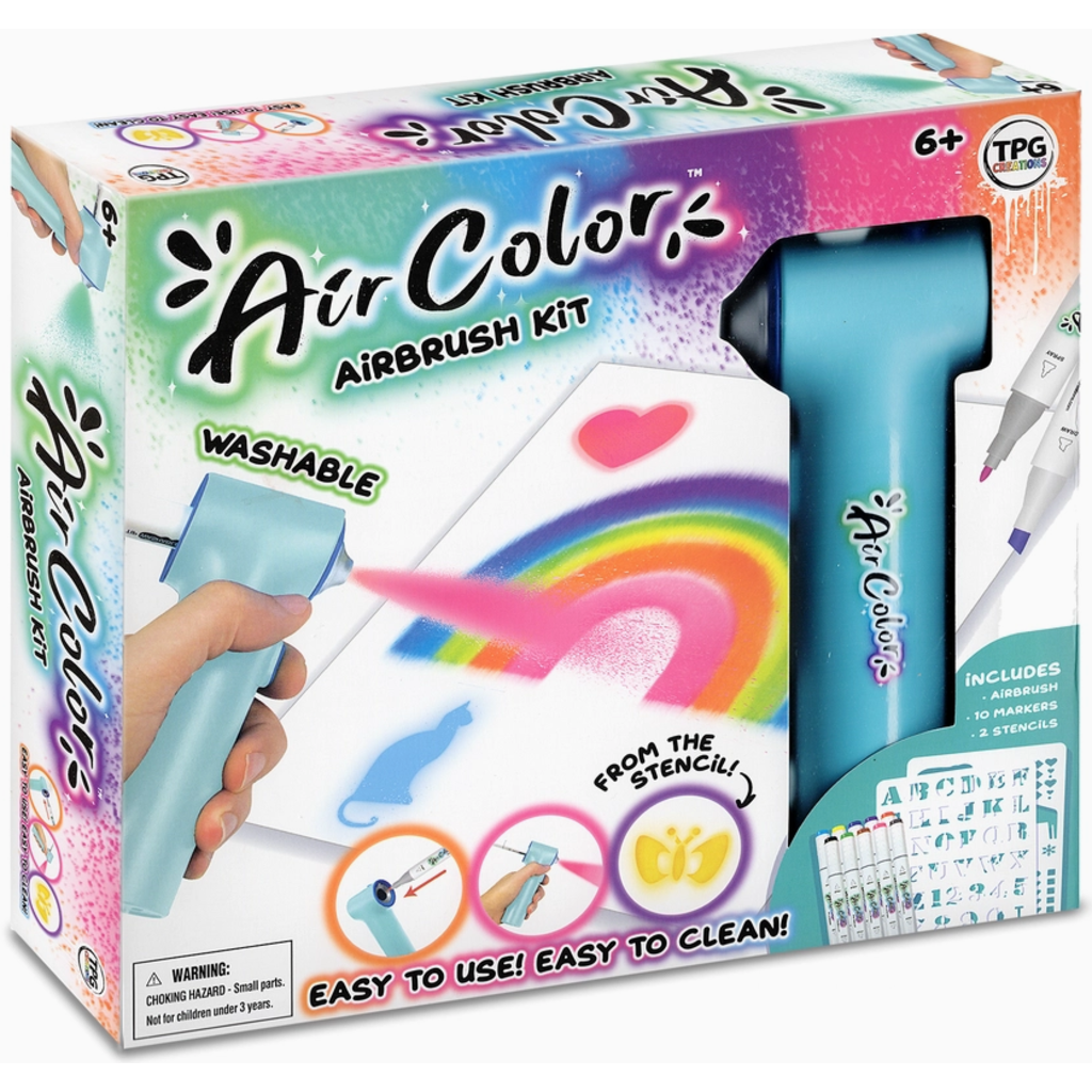 PENCIL GRIP COMPANY AIR COLOR AIRBRUSH KIT