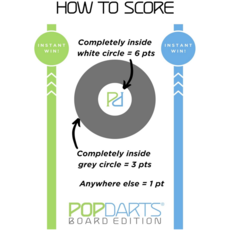 POPDARTS POPDARTS TOURNEY BOARD SET