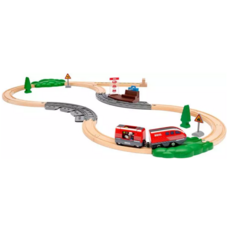 BRIO BRIO PULL BACK TRAIN SET