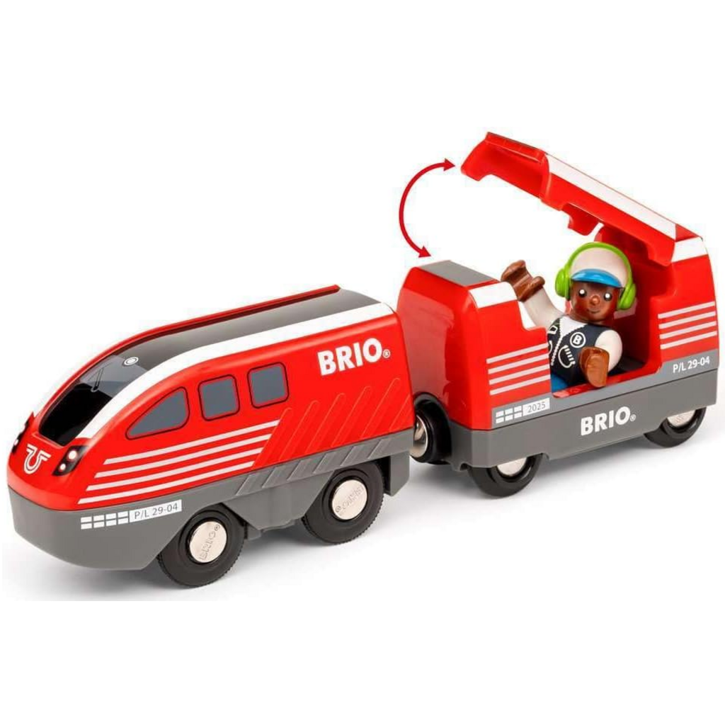 BRIO BRIO PULL BACK TRAIN SET