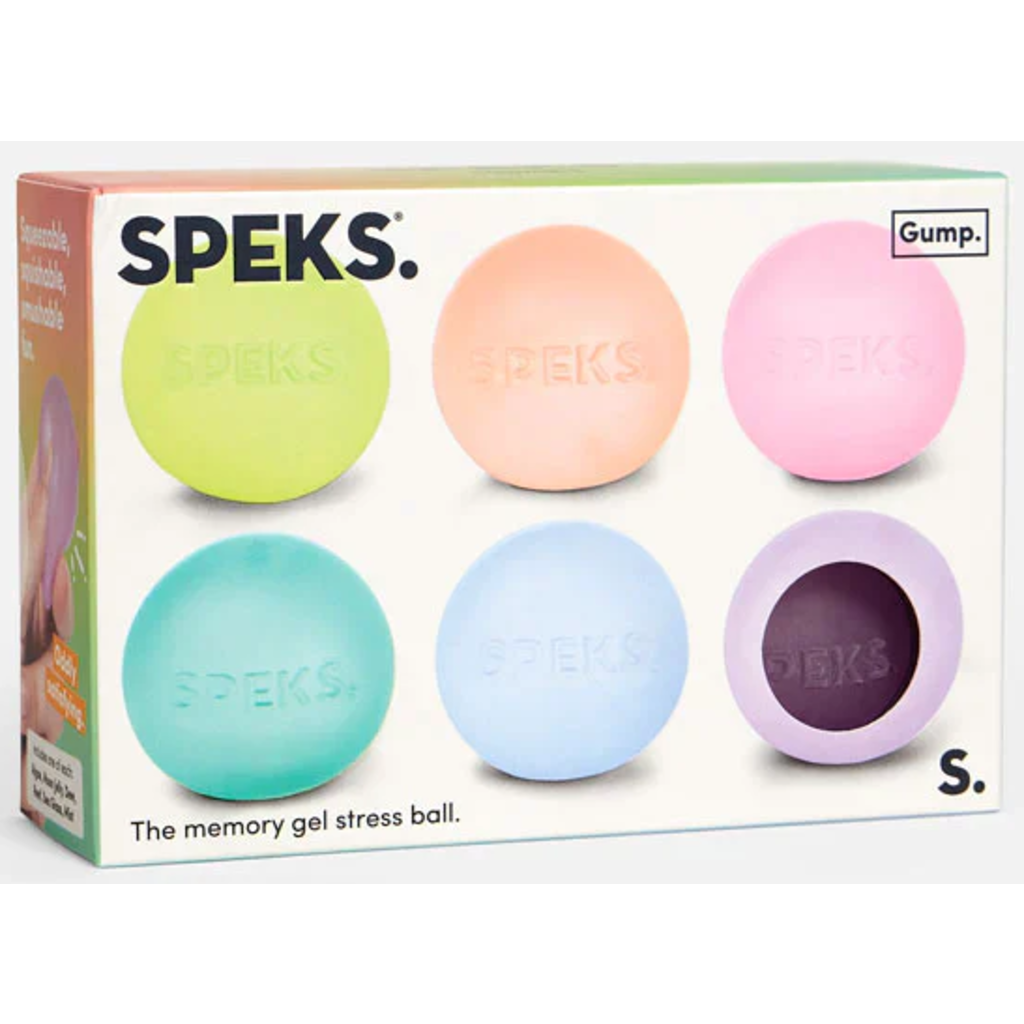 RETROSPECTIVE GOODS GUMP MINI STRESS BALL 6 PACK