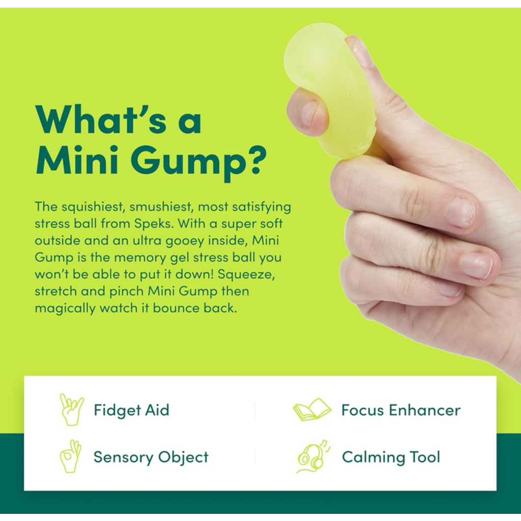 RETROSPECTIVE GOODS GUMP MINI STRESS BALL 6 PACK