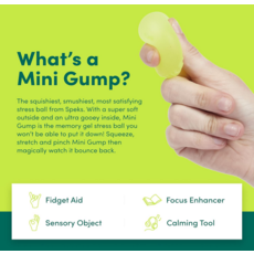 RETROSPECTIVE GOODS GUMP MINI STRESS BALL 6 PACK