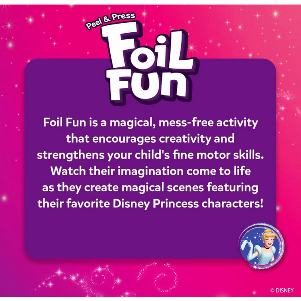 FOIL FUN FOIL FUN ART DISNEY PRINCESS