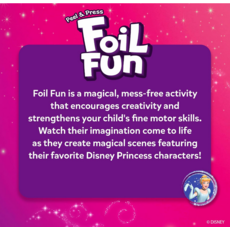 FOIL FUN FOIL FUN ART DISNEY PRINCESS