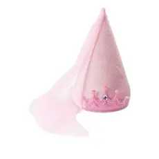 LITTLE ADVENTURES PINK PRINCESS CONE HAT