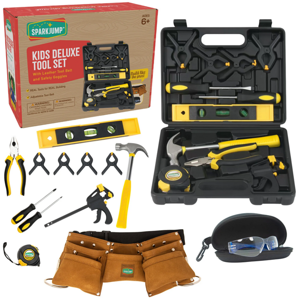 SPARKJUMP KIDS DELUXE TOOL SET