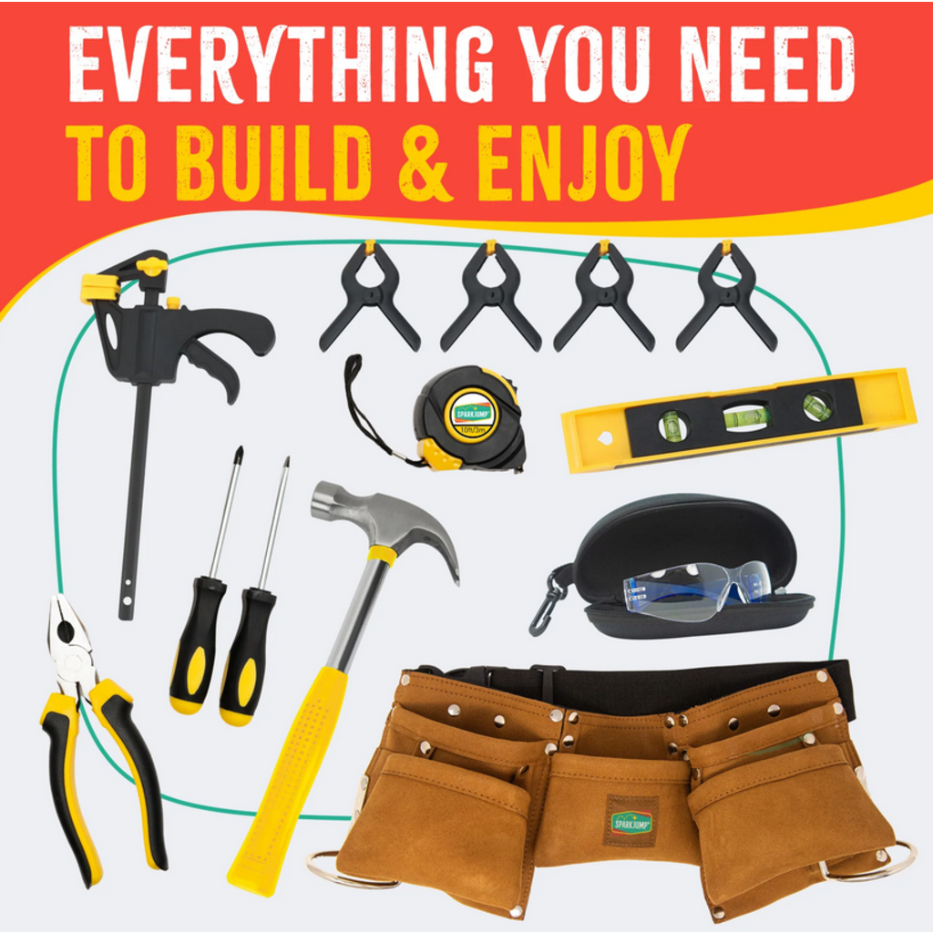 SPARKJUMP KIDS DELUXE TOOL SET