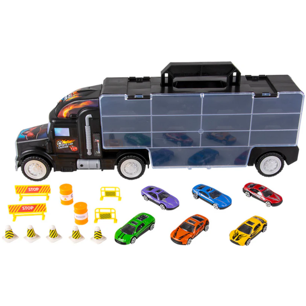 THE TOY NETWORK DIE-CAST CAR TRANSPORTER