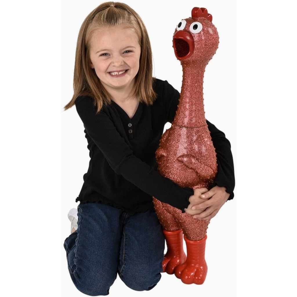THE TOY NETWORK GIANT RUBBER CHICKEN