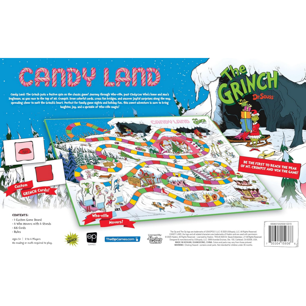 USAOPOLY CANDY LAND: THE GRINCH