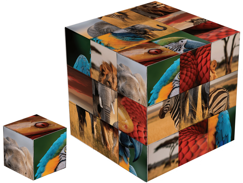 CLICK BLOCKS MAGNETIC 27 PC ANIMALS PUZZLE**