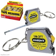 THE TOY NETWORK KEYCHAIN TAPE MEASURE