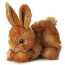 AURORA BITTY BUNNY MINI FLOPSIE