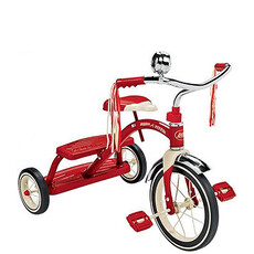 RADIO FLYER CLASSIC RED DUAL DECK TRICYCLE