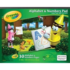 CRAYOLA ALPHABET & NUMBERS PAD