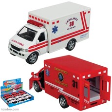 KINSMART DIE CAST AMBULANCE