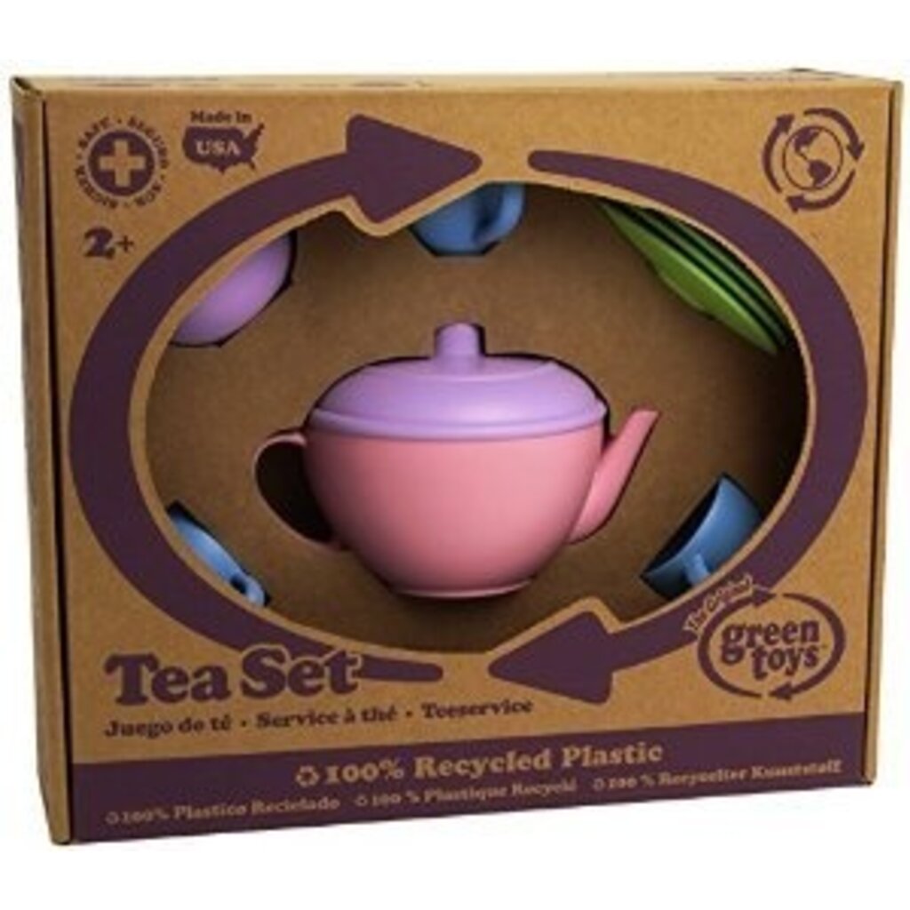 GREEN TOYS RECYCLED TEA SET