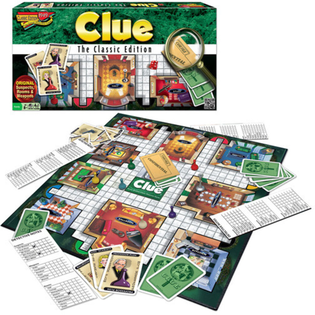 WINNING MOVES CLASSIC CLUE