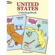 DOVER PUBLICATIONS UNITED STATES COLORING