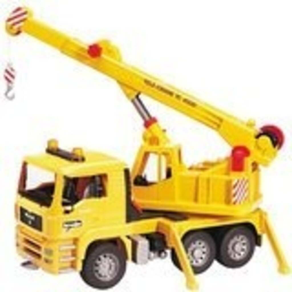 BRUDER TOYS AMERICA CRANE TRUCK