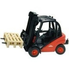 BRUDER TOYS AMERICA FORKLIFT WITH PALLETS