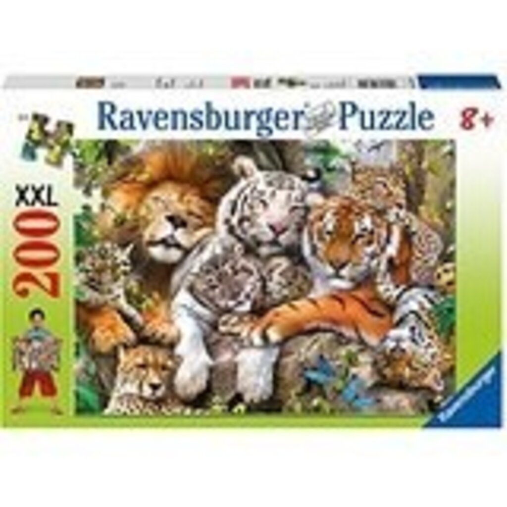 RAVENSBURGER USA BIG CAT NAP 200 PIECE PUZZLE