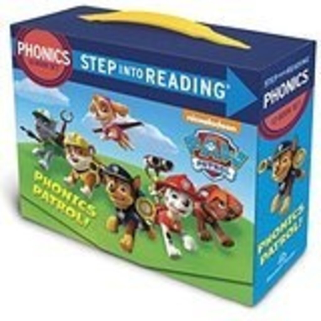 RANDOM HOUSE PAW PATROL: PHONICS BOX SET PB (STEP INTO READING)