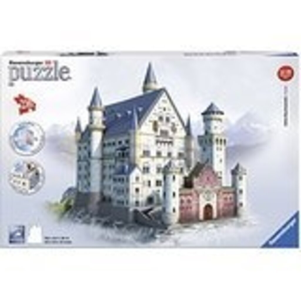 RAVENSBURGER USA NEUSCHWANSTEIN CASTLE 3D PUZZLE*