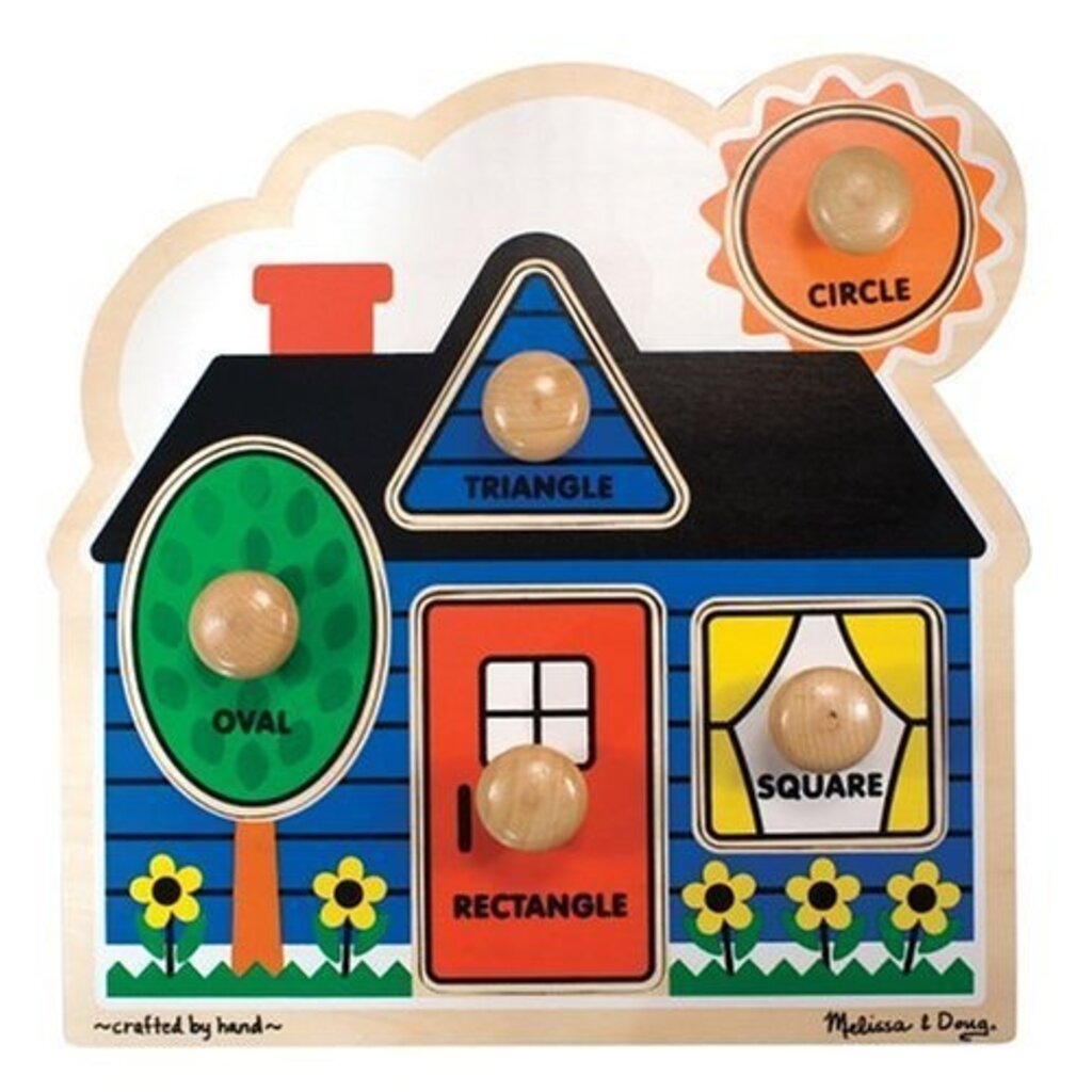 MELISSA AND DOUG FIRST SHAPES JUMBO KNOB