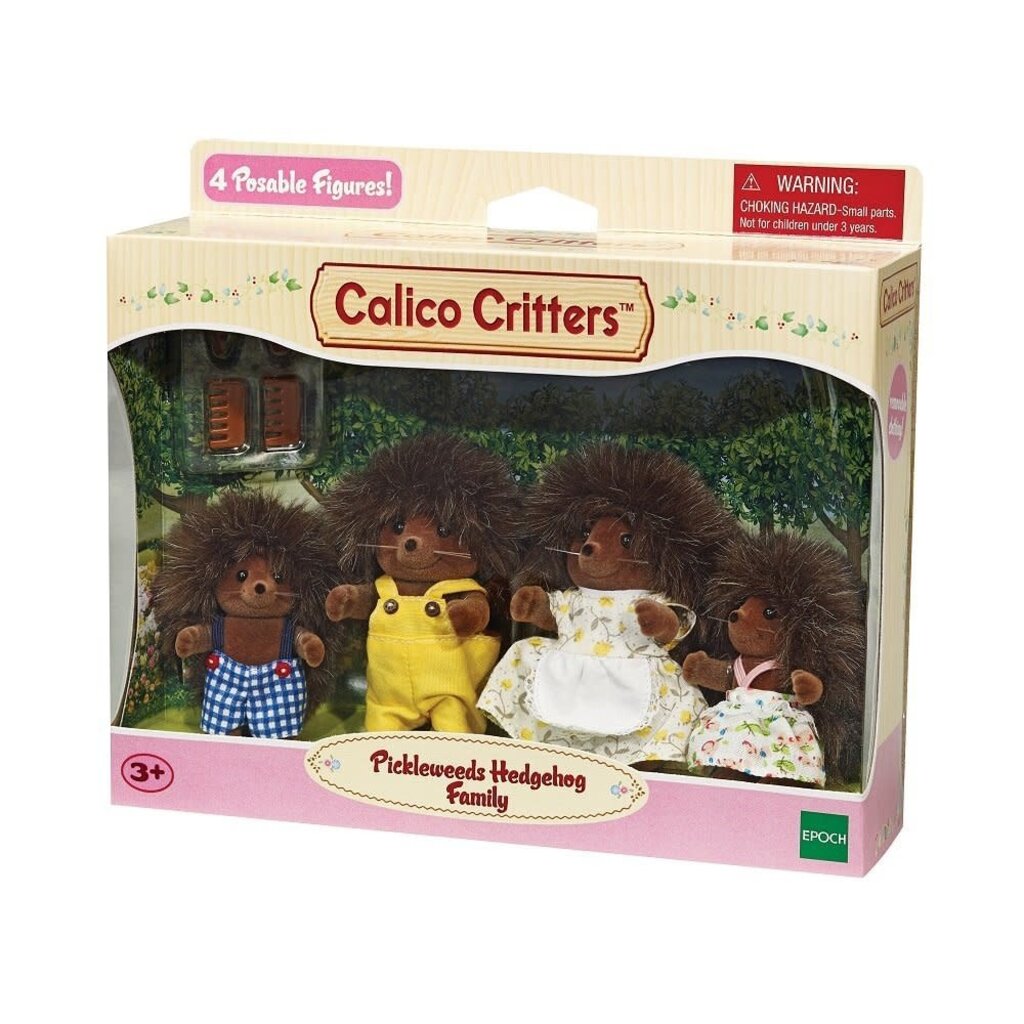 CALICO CRITTERS PICKLEWEEDS HEDGEHOG FAMILY CALICO CRITTERS