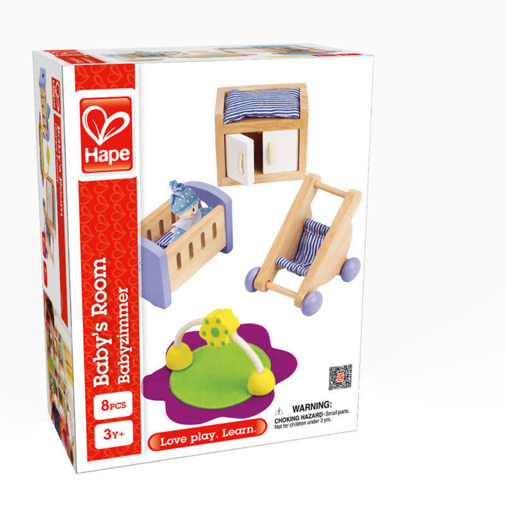 HAPE DOLLHOUSE BABYS ROOM**