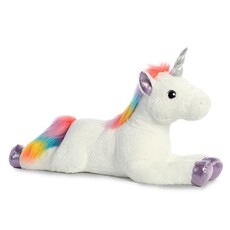 AURORA RAINBOW UNICORN SUPER FLOPSIE