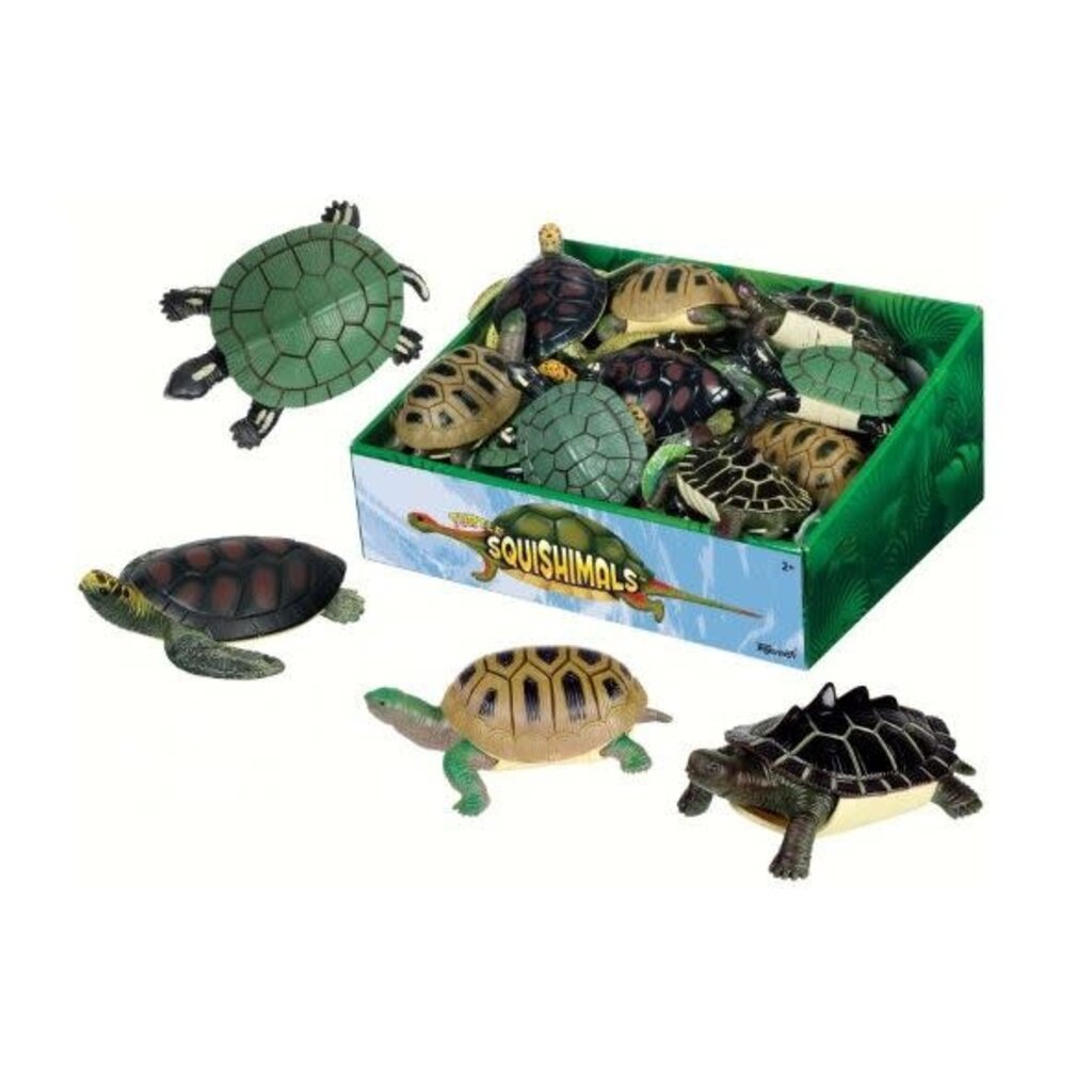 THE TOY NETWORK STRETCH TURTLE SQUISHIMALS