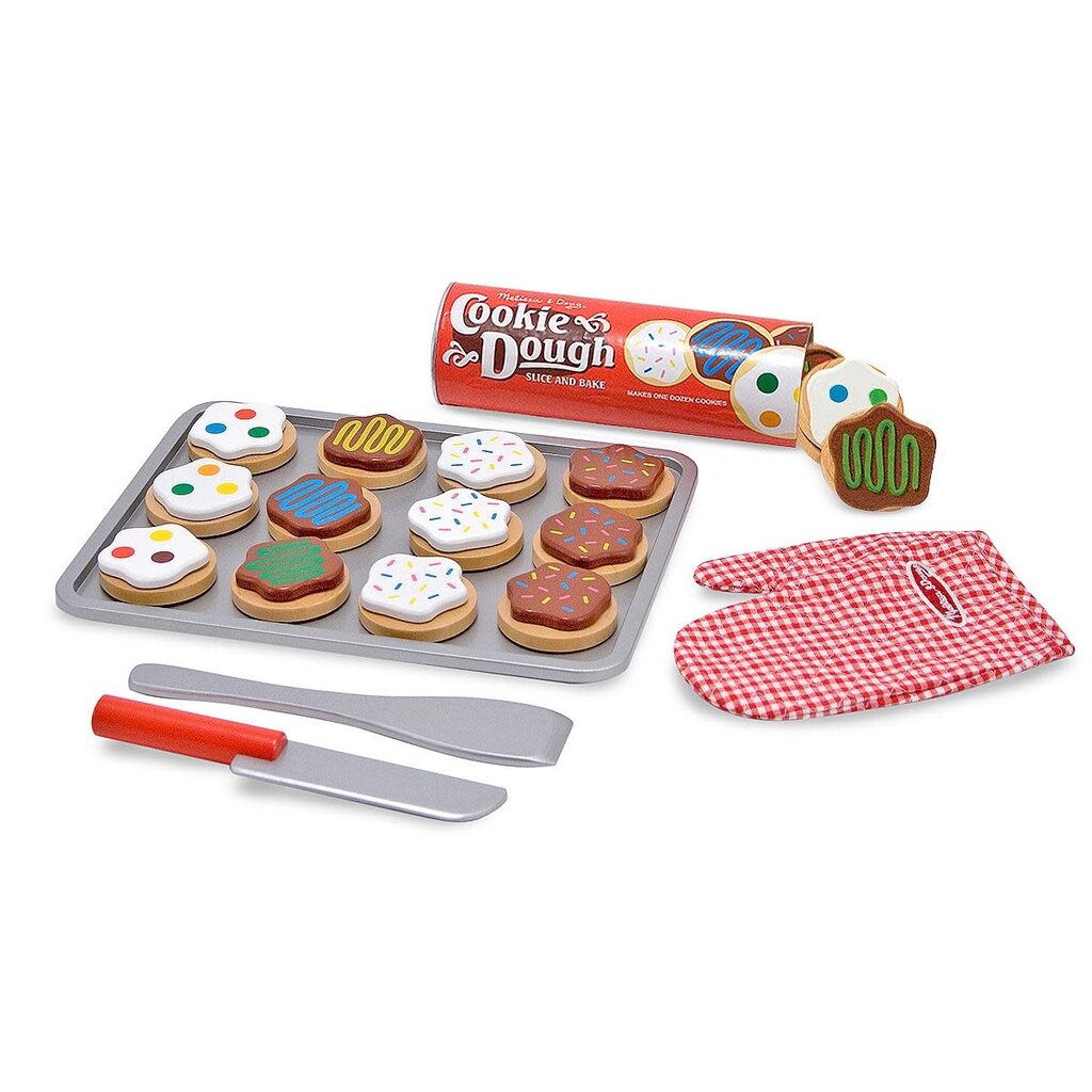 MELISSA AND DOUG SLICE AND BAKE COOKIE SET*