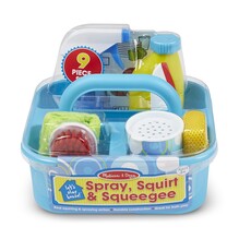 MELISSA AND DOUG SPRAY, SQUIRT & SQUEEGEE
