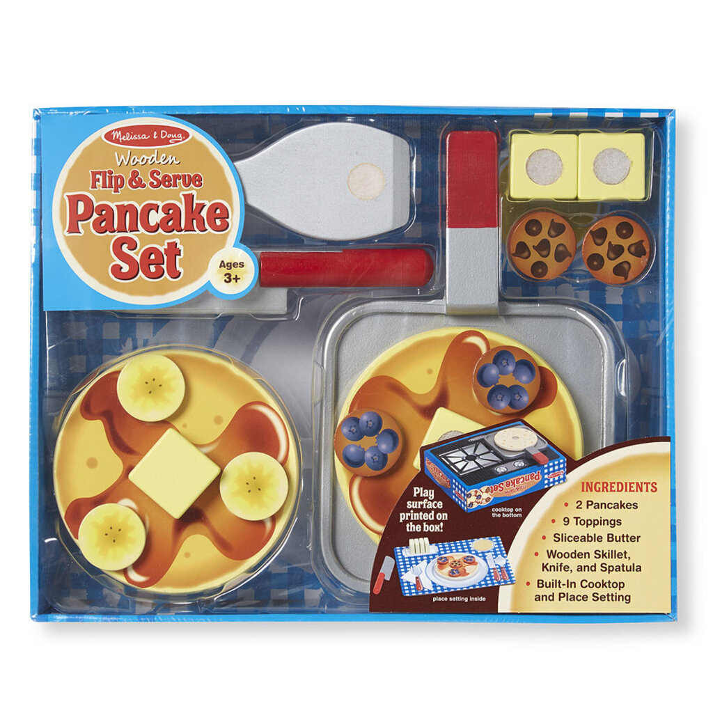 MELISSA AND DOUG FLIP & SERVE PANCAKE SET