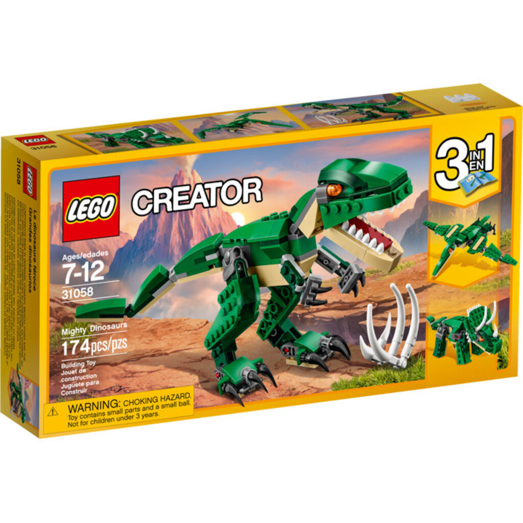 LEGO MIGHTY DINOSAURS CREATOR
