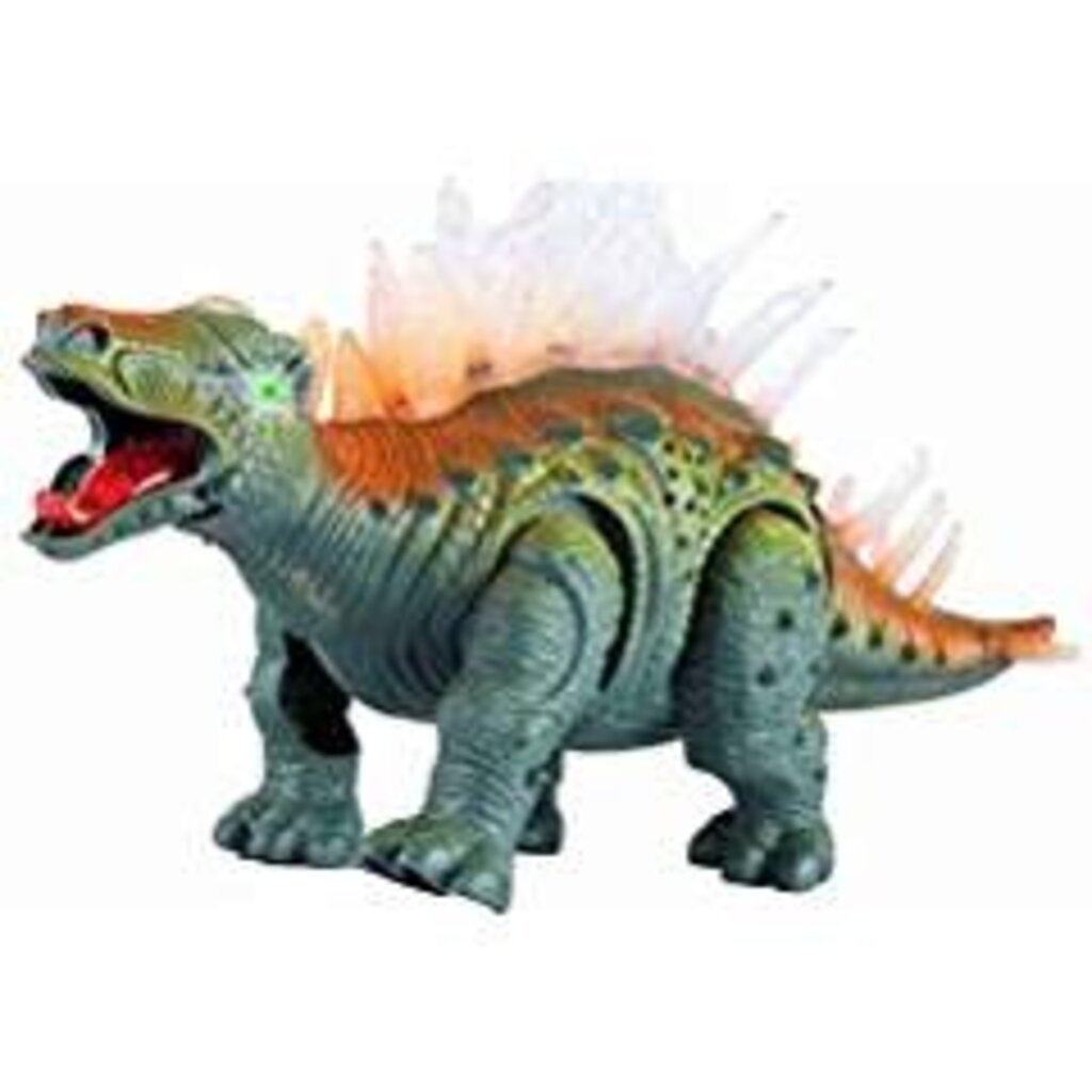 MASTER TOY WALKING STEGOSAURUS WITH LIGHT & SOUND