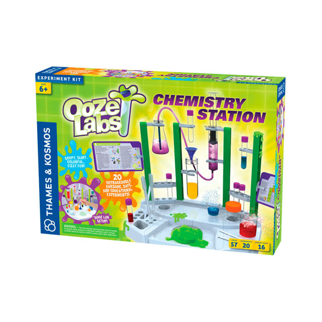 THAMES & KOSMOS OOZE LABS CHEMISTRY STATION